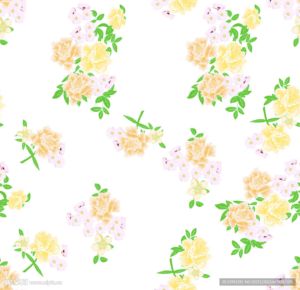手绘花