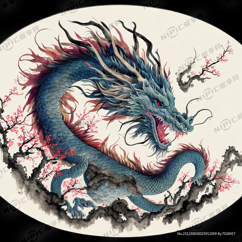 中国龙 盘龙 中国传统龙
