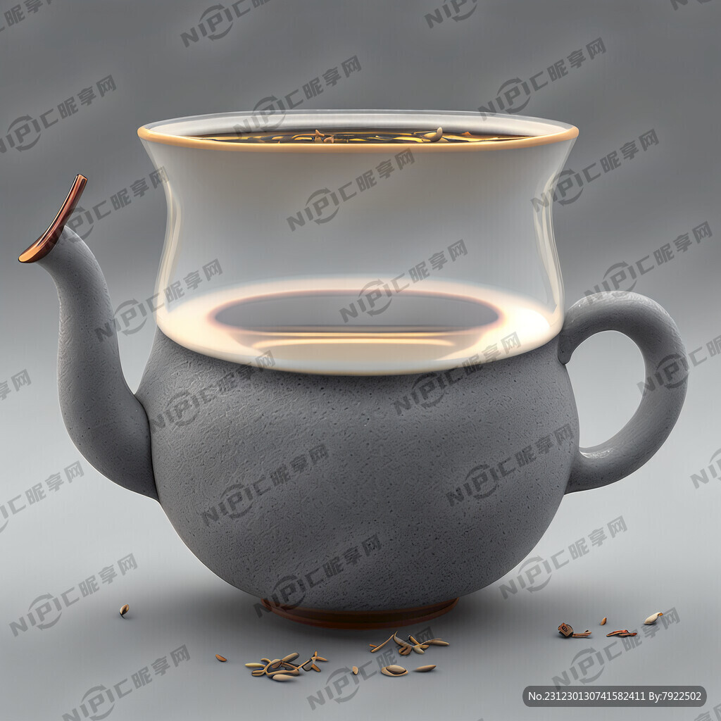 茯茶 诗意 灰色