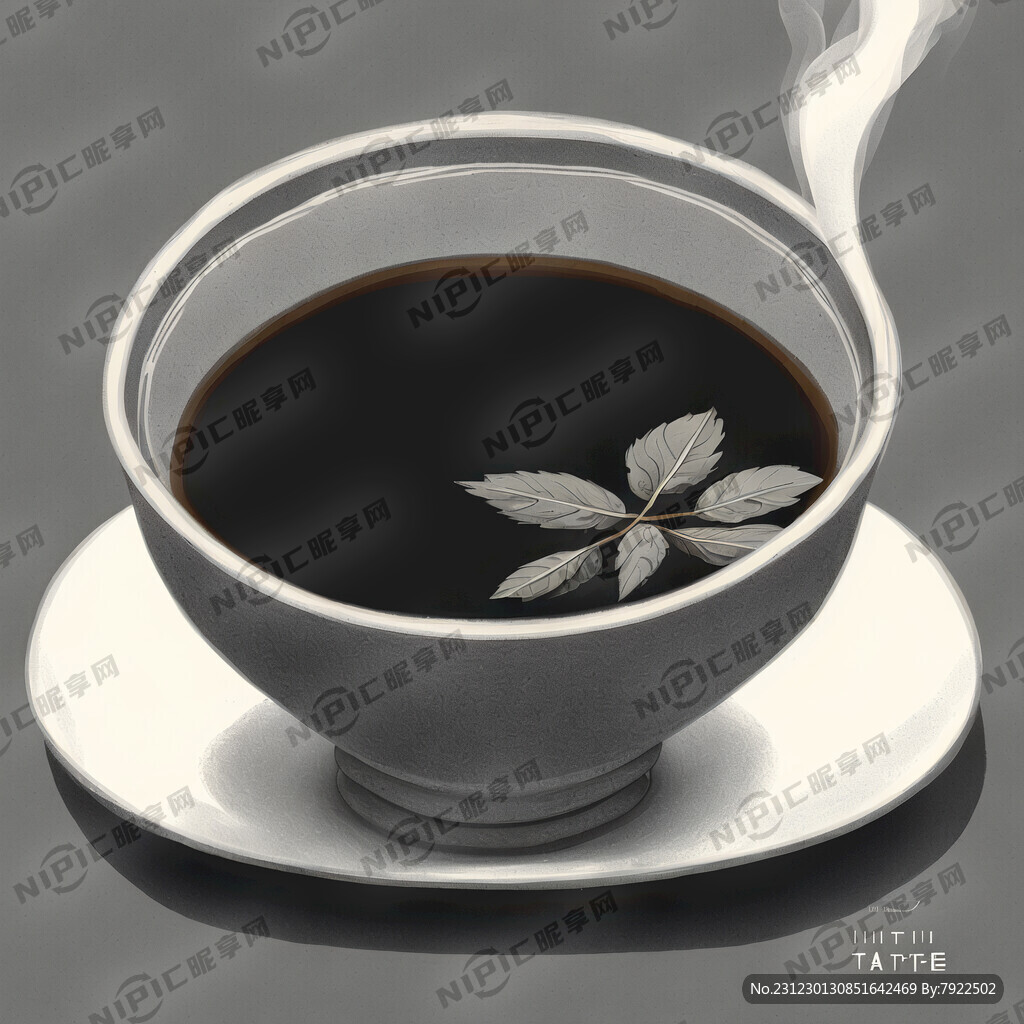 茯茶 诗意 灰色