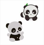 卡通熊猫
