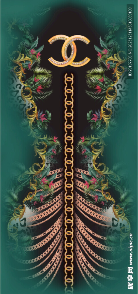  长裙花