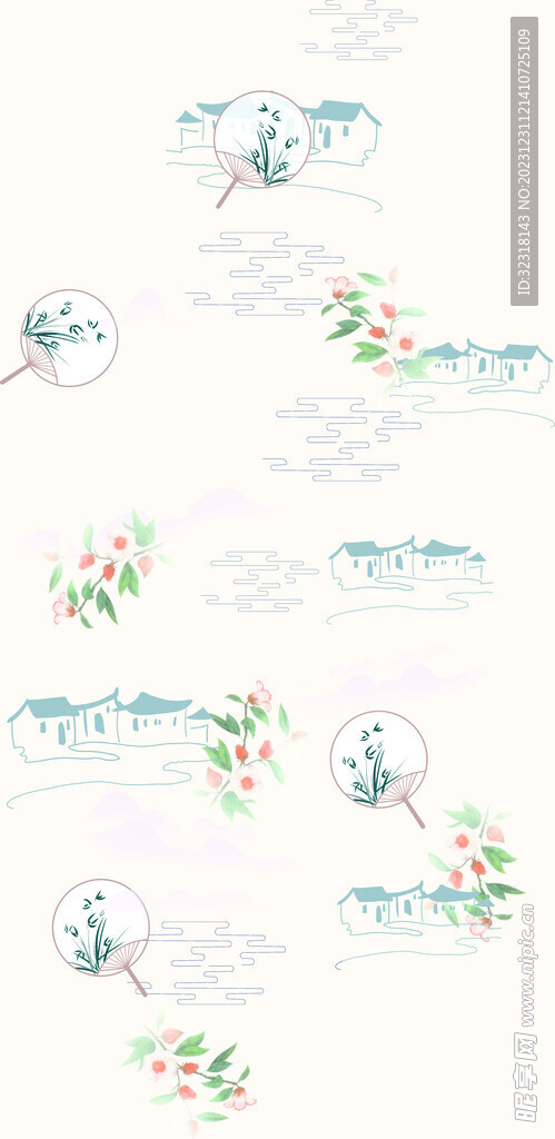 扇子花