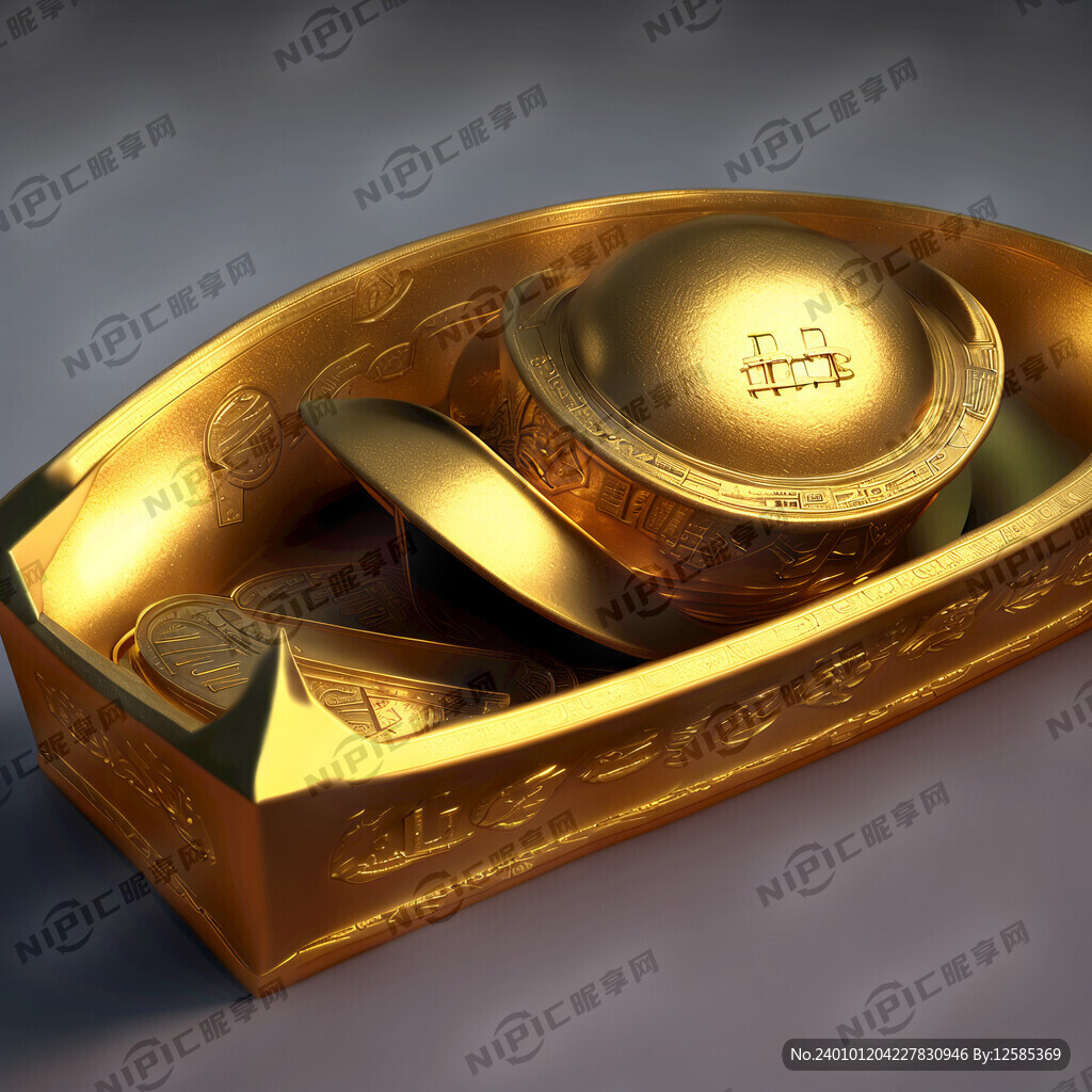 AI创作图金元宝nipic.com-昵图网