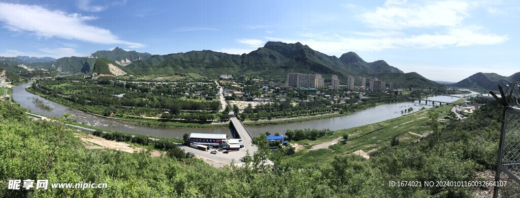 磁家务村全景图