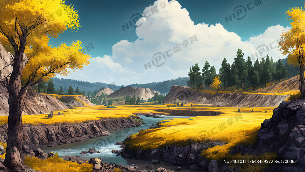 古代有矿山 有河流 有树木