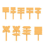 木质指示牌