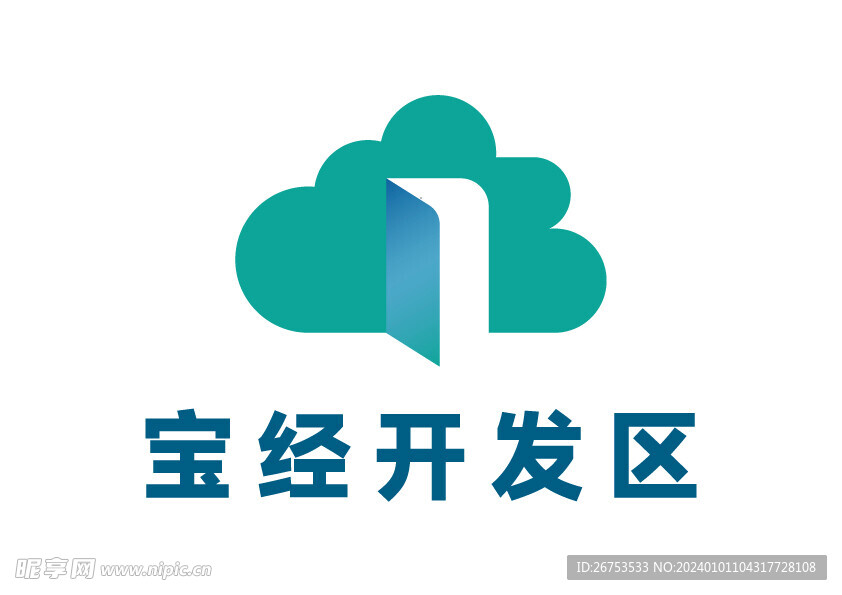 宝经开发区 LOGO 标志