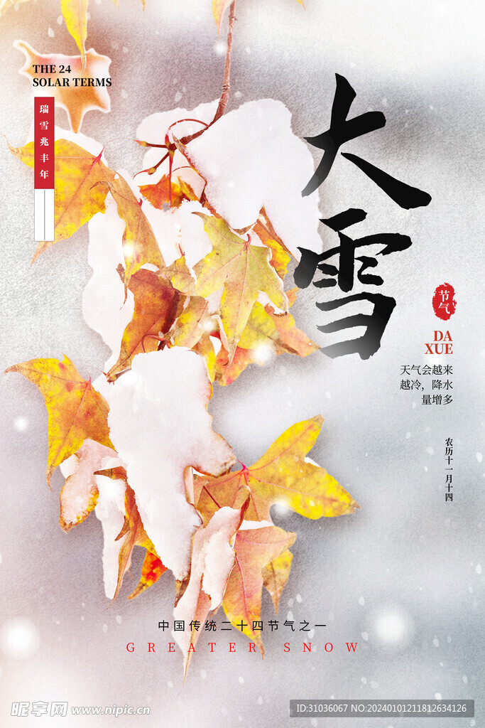 大雪图片