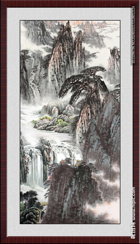 中国画山水