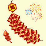 炮仗素材