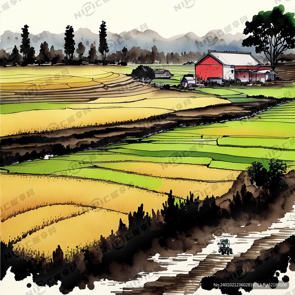 农业 农业无人机 农业拖拉机