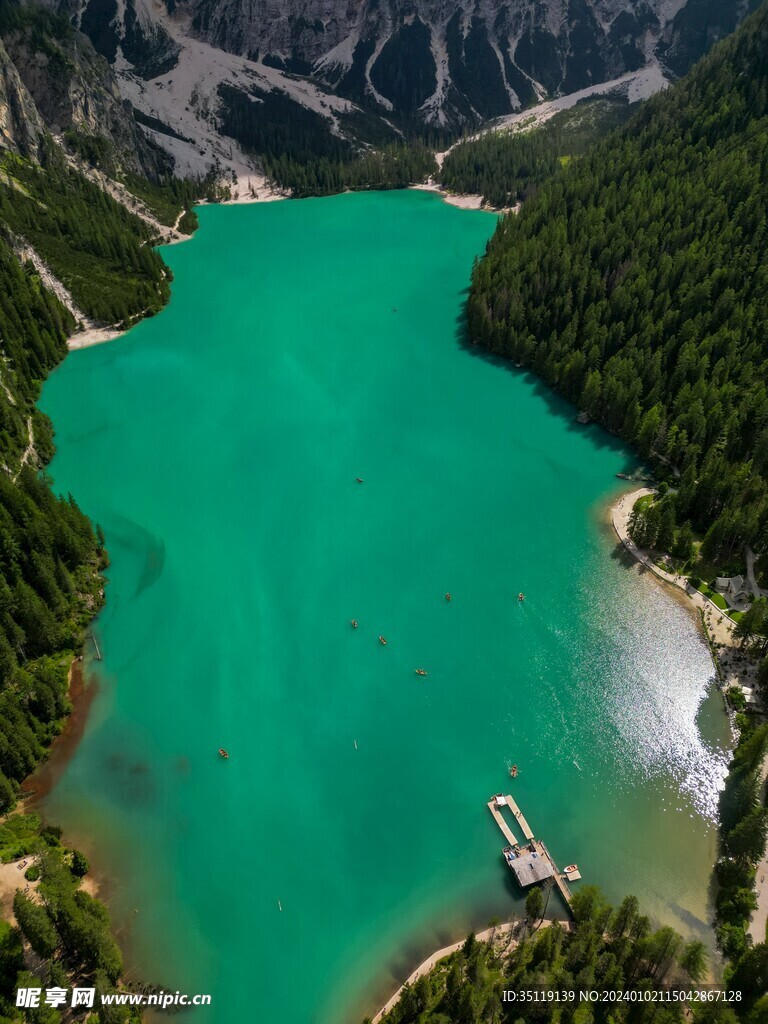 湖边风景