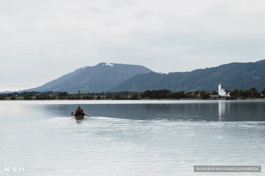 湖边风景