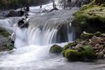山涧溪水图片