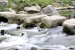 山涧溪水图片