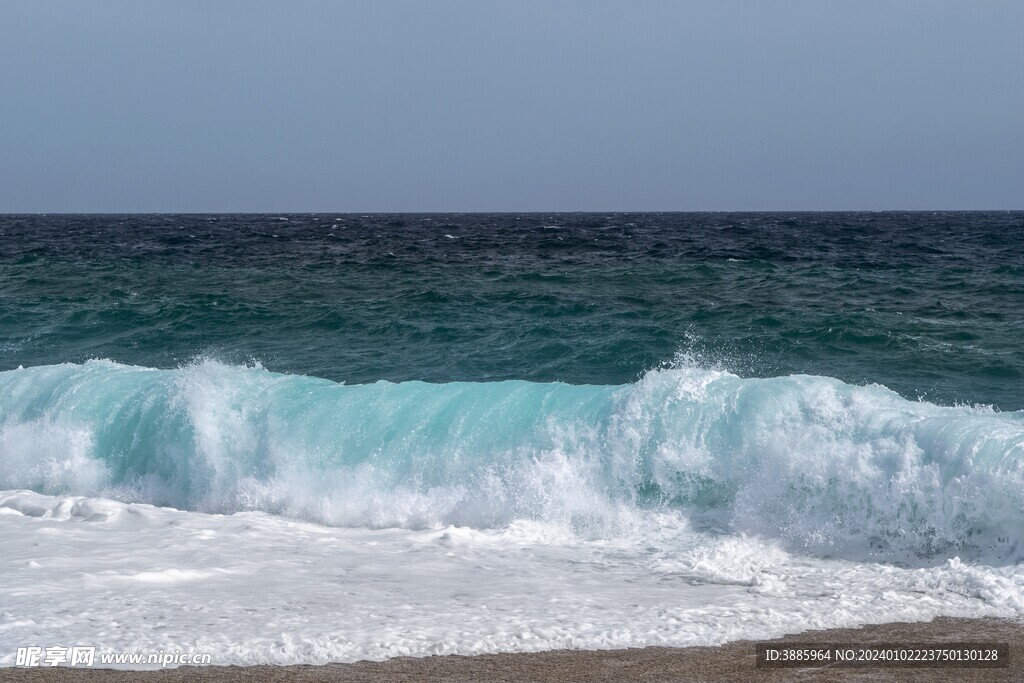 沙滩 海湾 风景图片