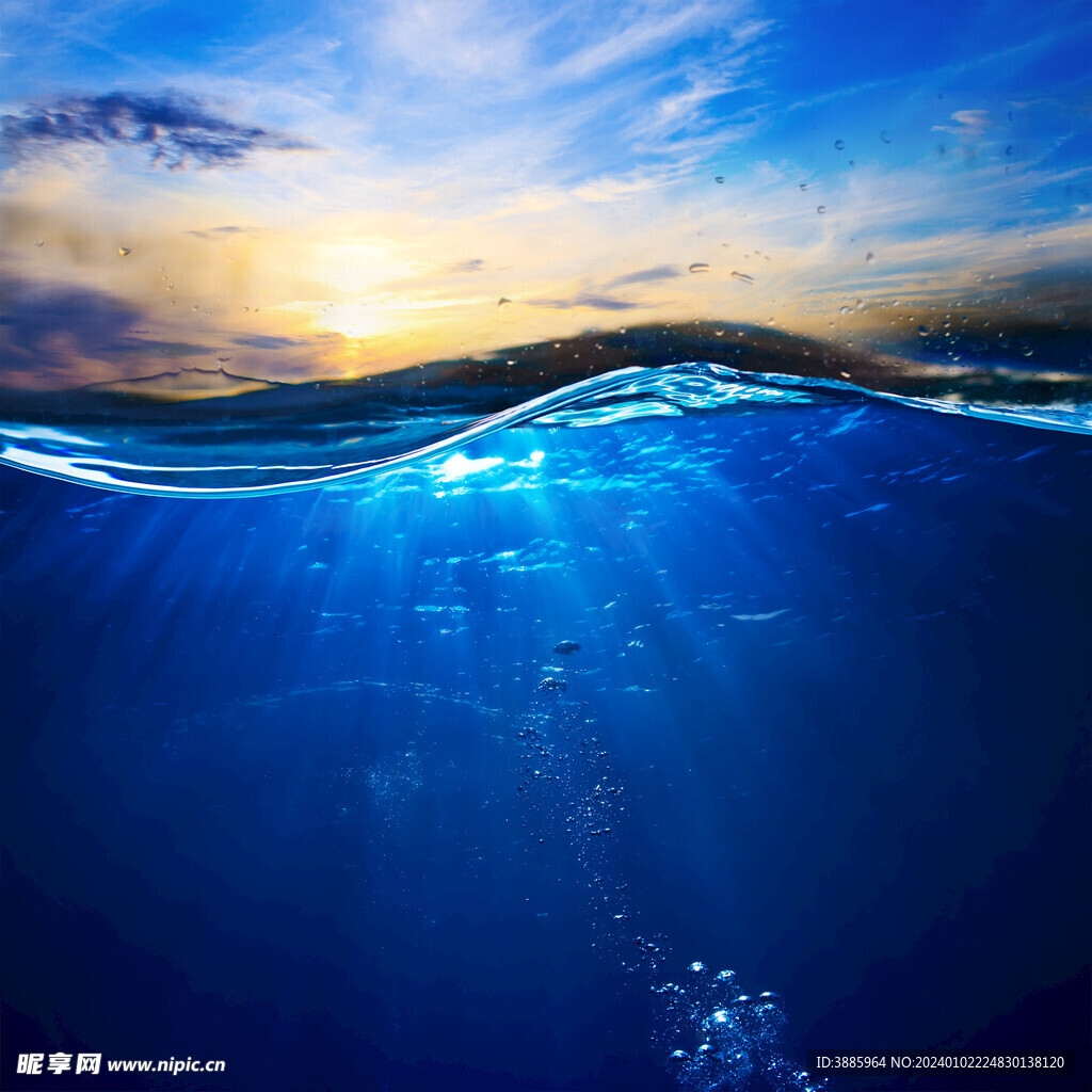 海浪波浪图片