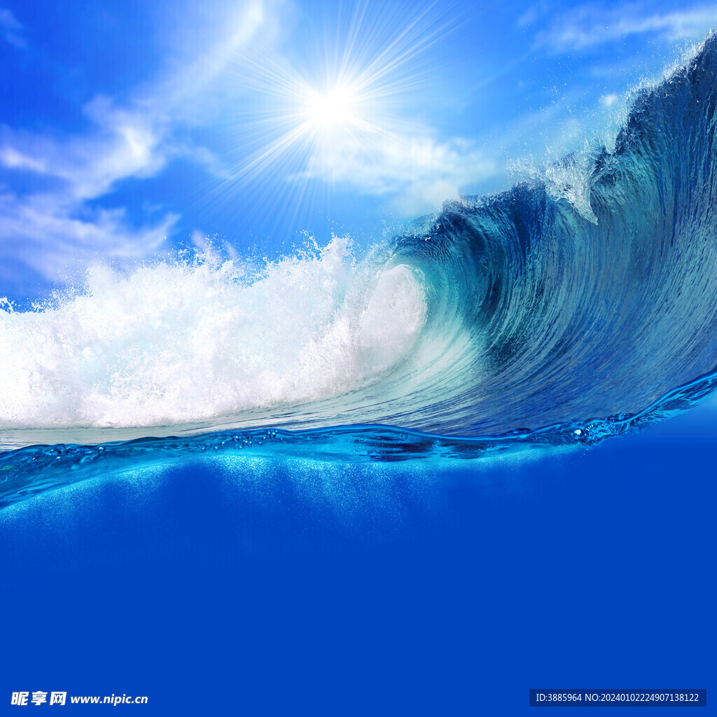 海浪图片