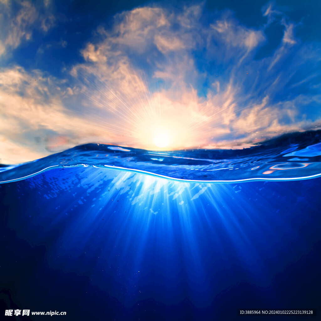 海浪波浪图片