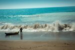 海浪波浪图片