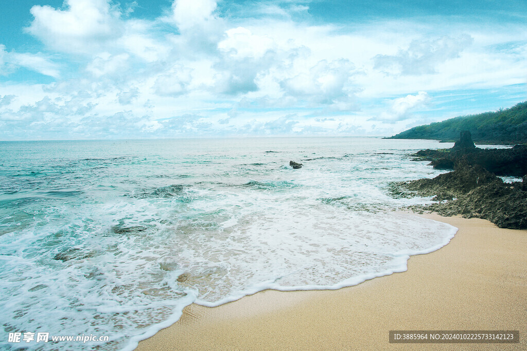 海浪波浪图片
