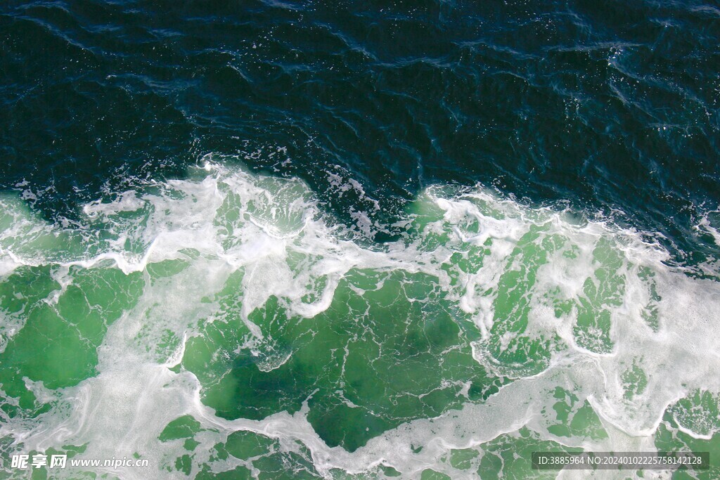 海浪波浪图片