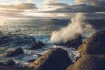 海浪波浪图片