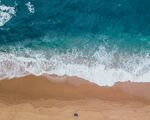 沙滩 海湾 风景图片