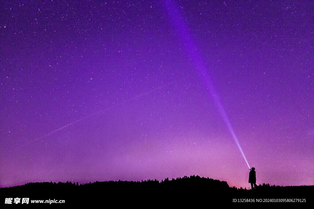 野外星空