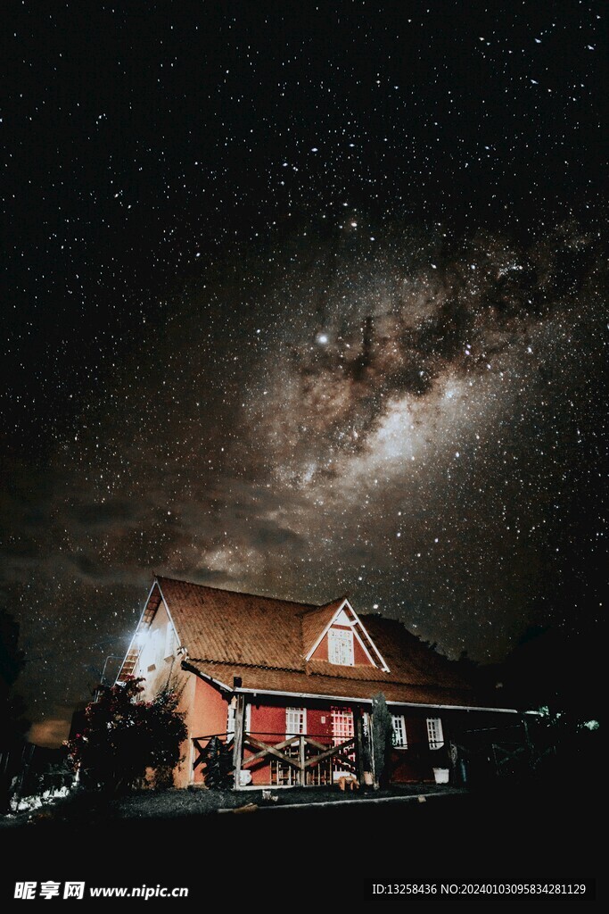 小屋星空