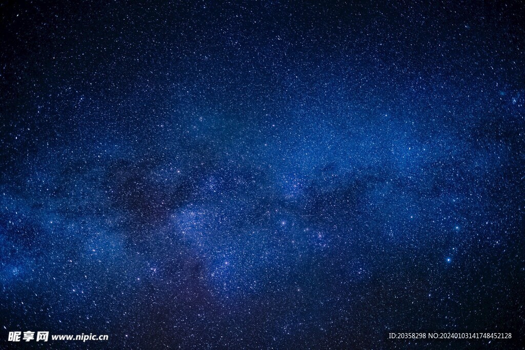 蓝色星空