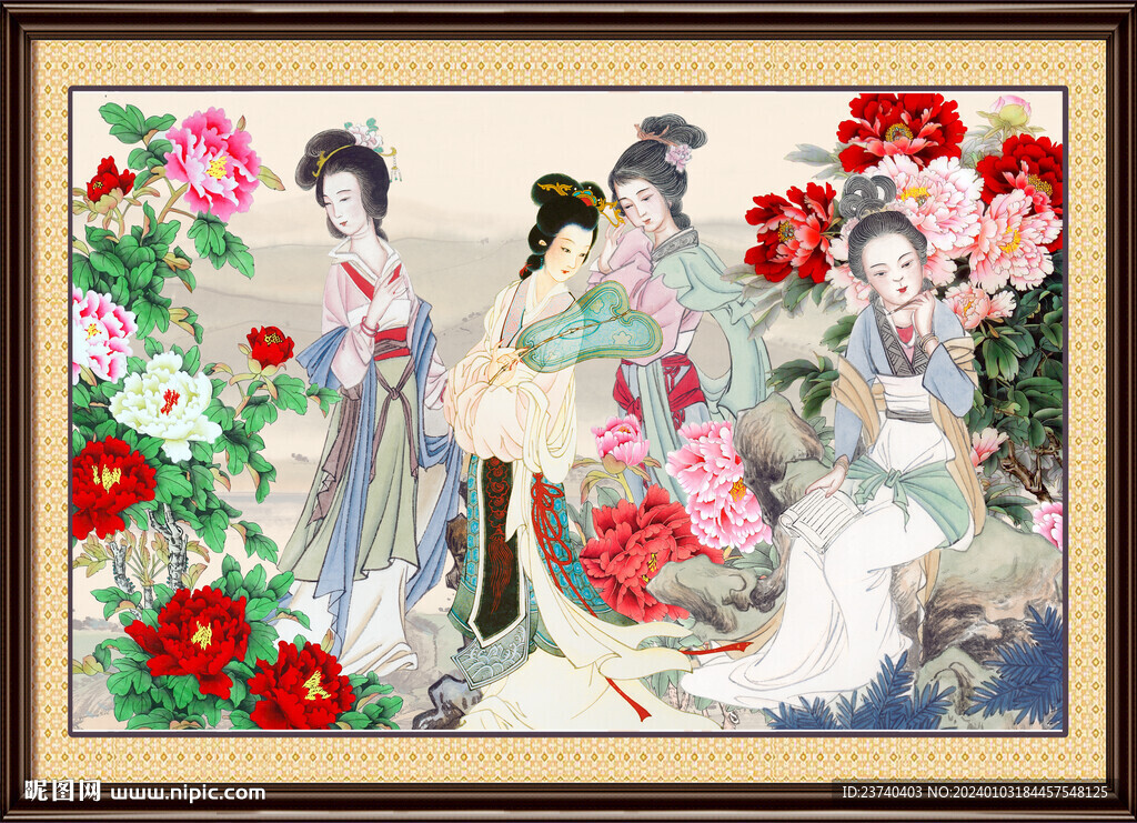 仕女图 