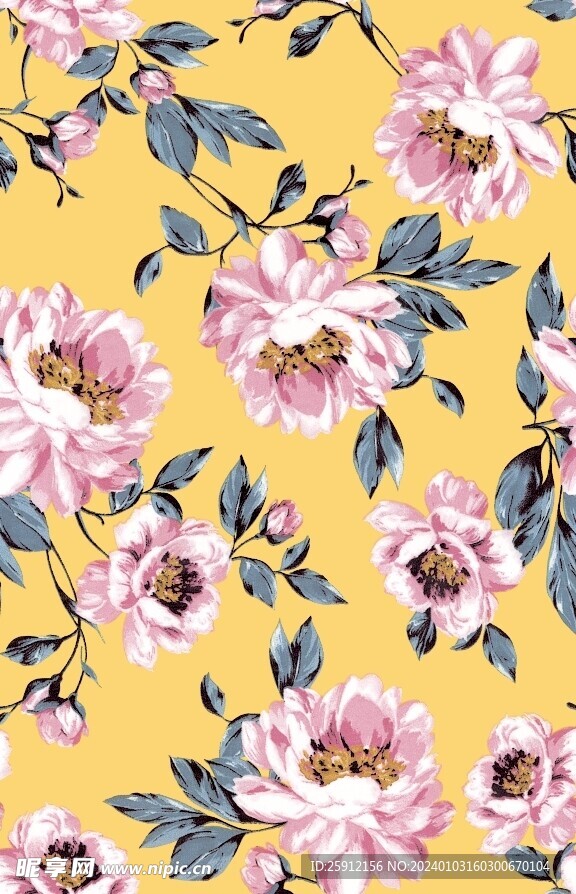 手绘花