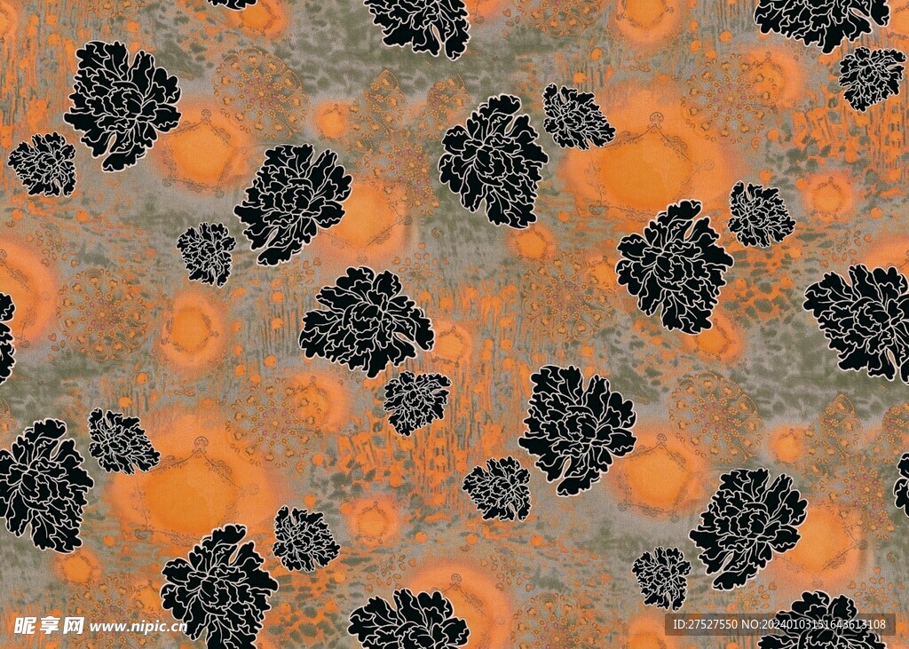 手绘花