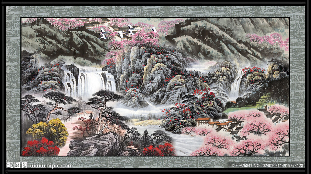 风景画 