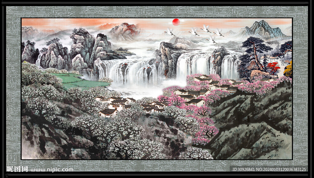风景画 