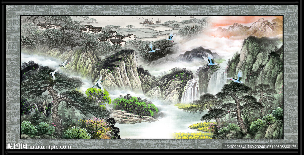 风景画 