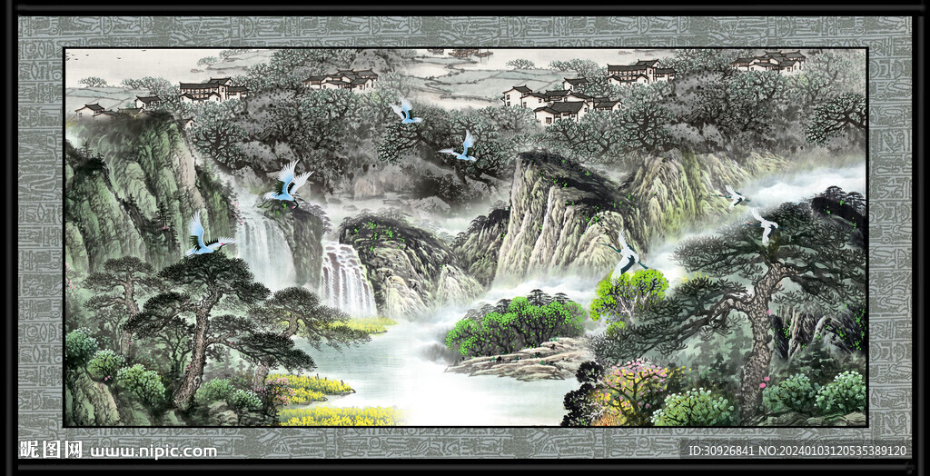 风景画 