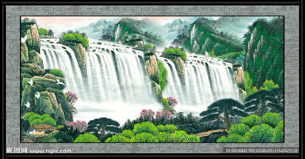山水画 