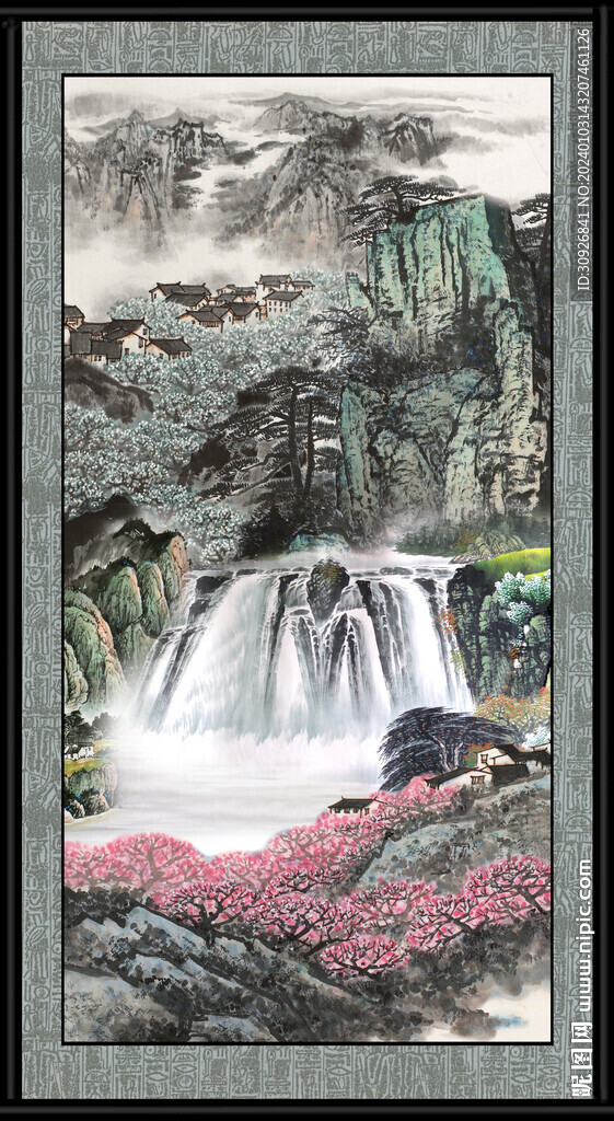 山水画 