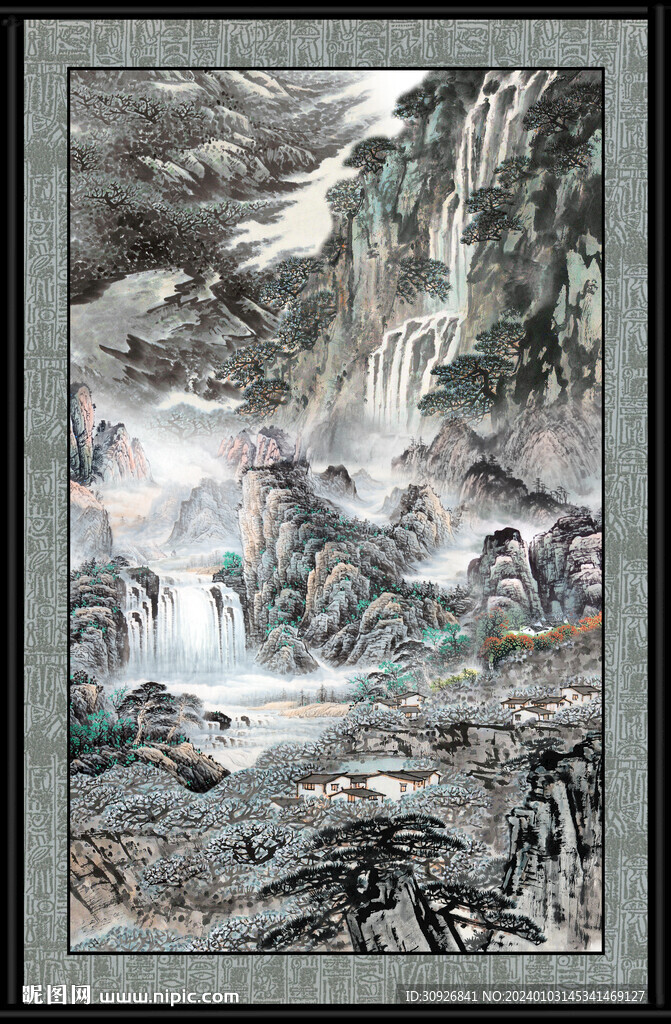 山水画 
