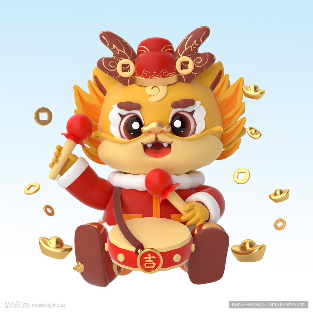  龙娃娃 