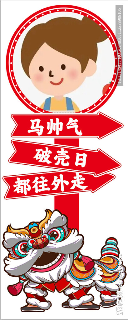 生日指示牌