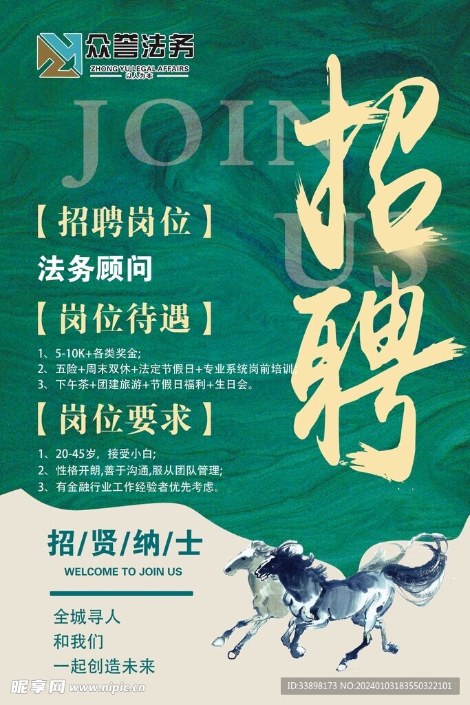 招聘海报