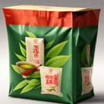 一款茶叶包装袋，龙井茶
