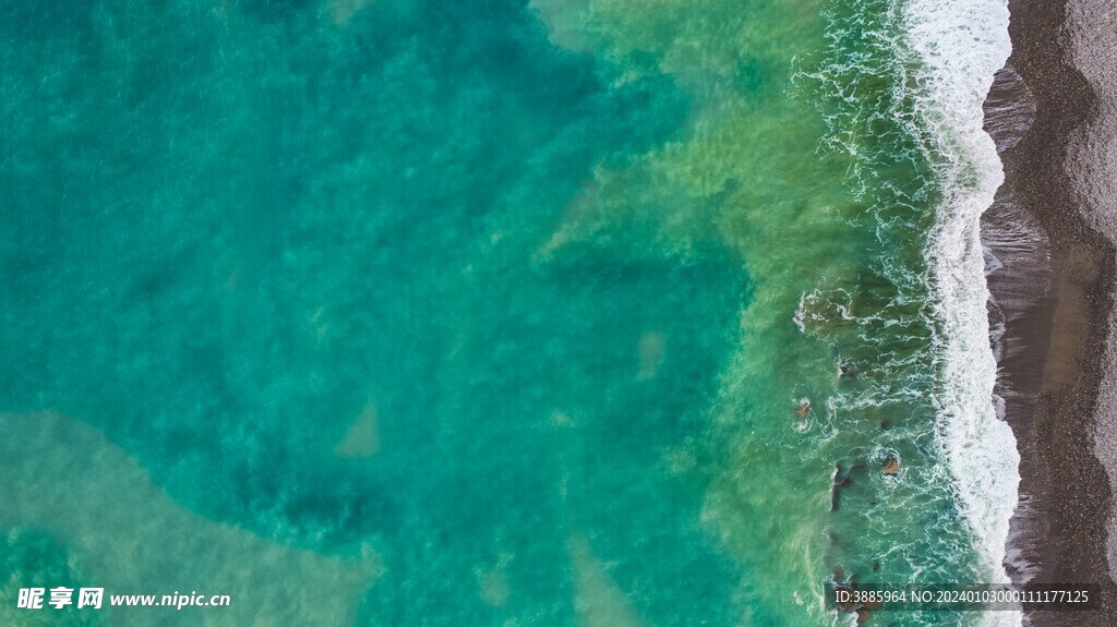 沙滩 海湾 风景图片