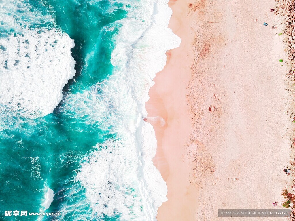 沙滩 海湾 风景图片
