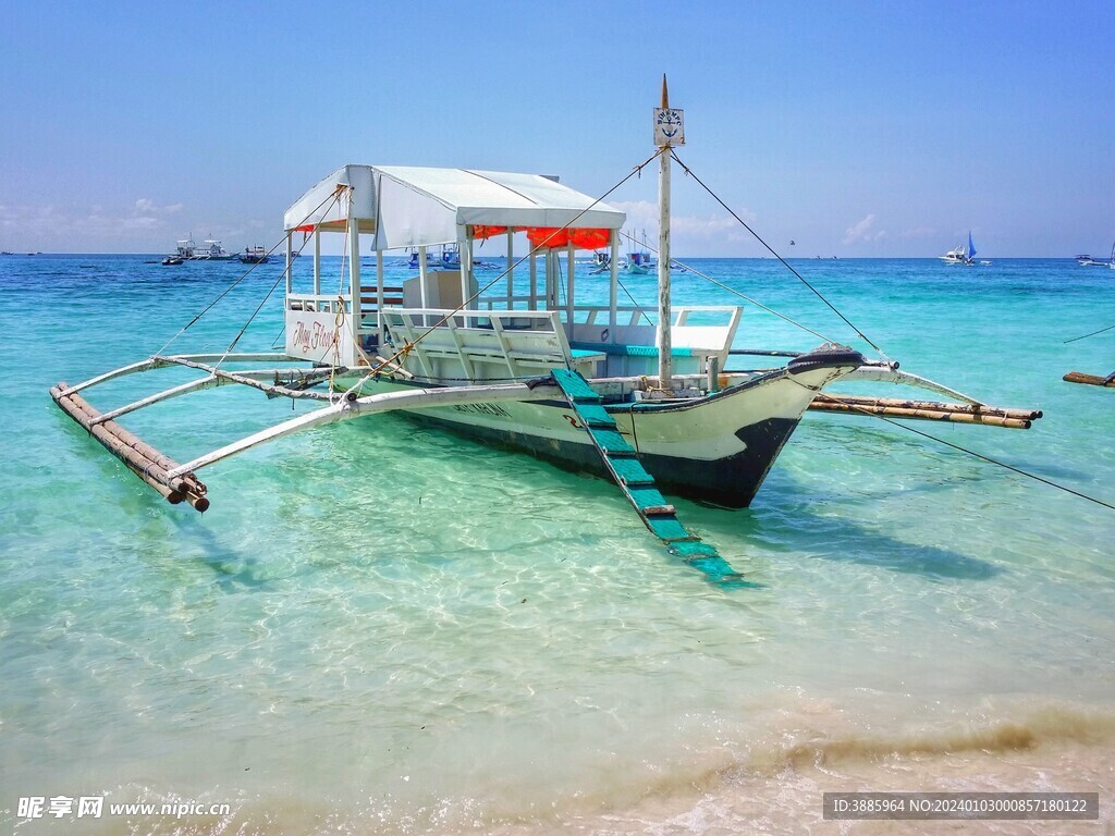 沙滩 海湾 风景图片