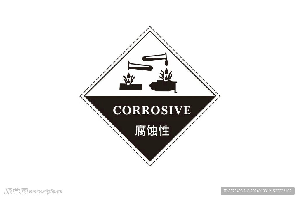腐蚀性 图标